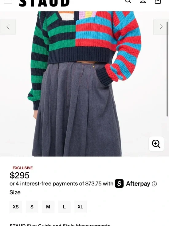 Staud cropped Hampton sweater - Picture 15 of 15